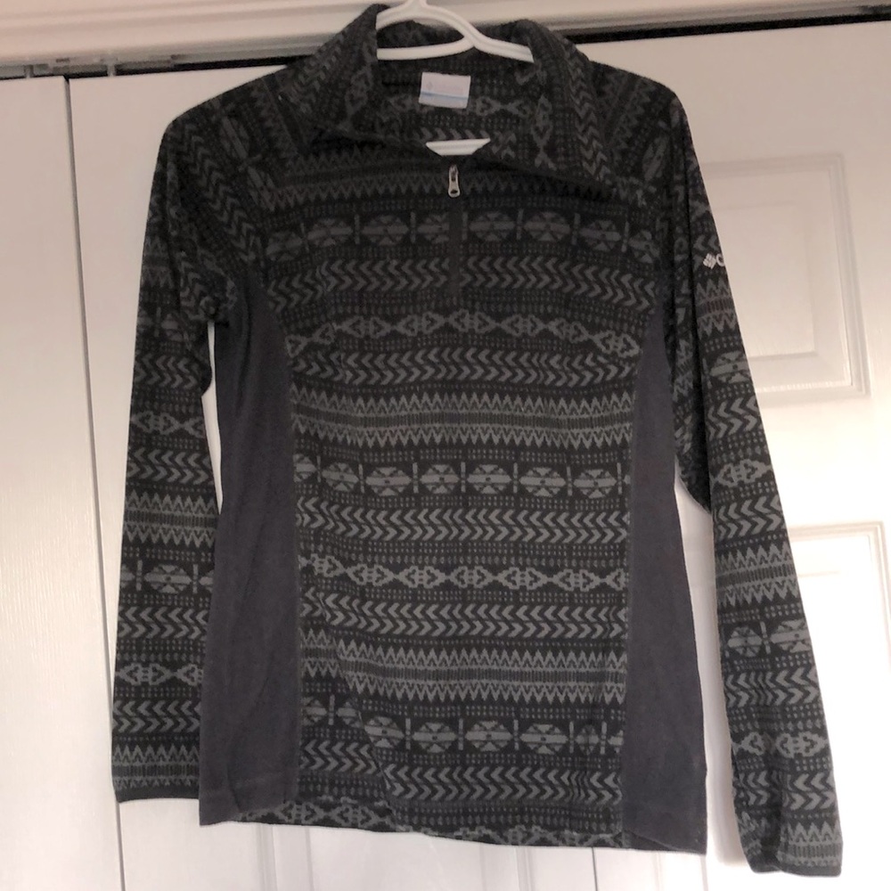 Columbia Light Fleece Sweater, Size Small